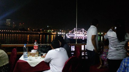 Dubai's traditional dhow cruise with buffet