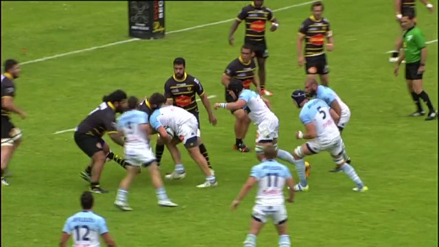 TOP14 - Bayonne - La Rochelle: Essai Jean Monribot (BAY) - J26 - Saison 2014/2015