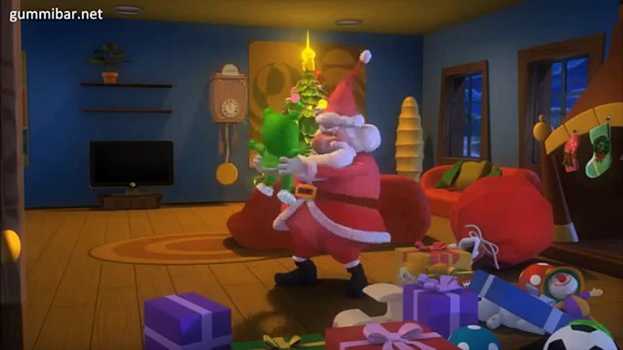 Santa Versus The Gummibär Plush Toy - Yummy Gummy Search For Santa - Gummy Bear Christmas