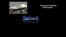 Transaero Tрансаэро 777-200 at Los Angeles