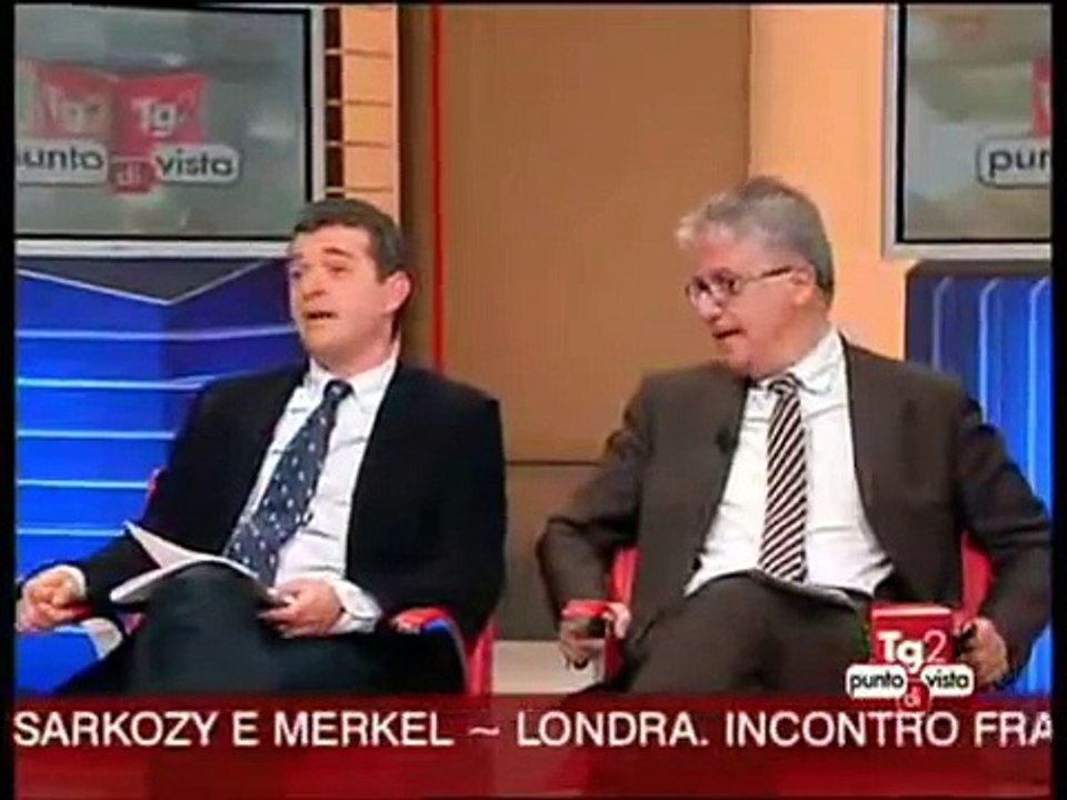 Orsi mente spudoratamente a "Tg2 punto di vista" - 01/04/2009