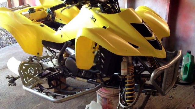 How to grease front wheel bearings on most ATV Four Wheeler