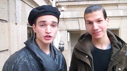 moDels talking #54 : alexanDer ferrario anD sam maouchi @ raD hourani unisexe ss14