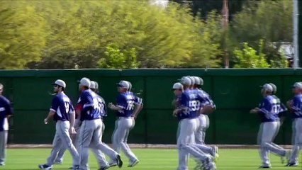 Ryu & Greinke Goofing Around @Dodgers Spring Training