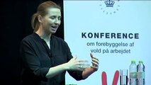 Mette Frederiksen: Åbningstale konference om forebyggelse af vold på arbejdet