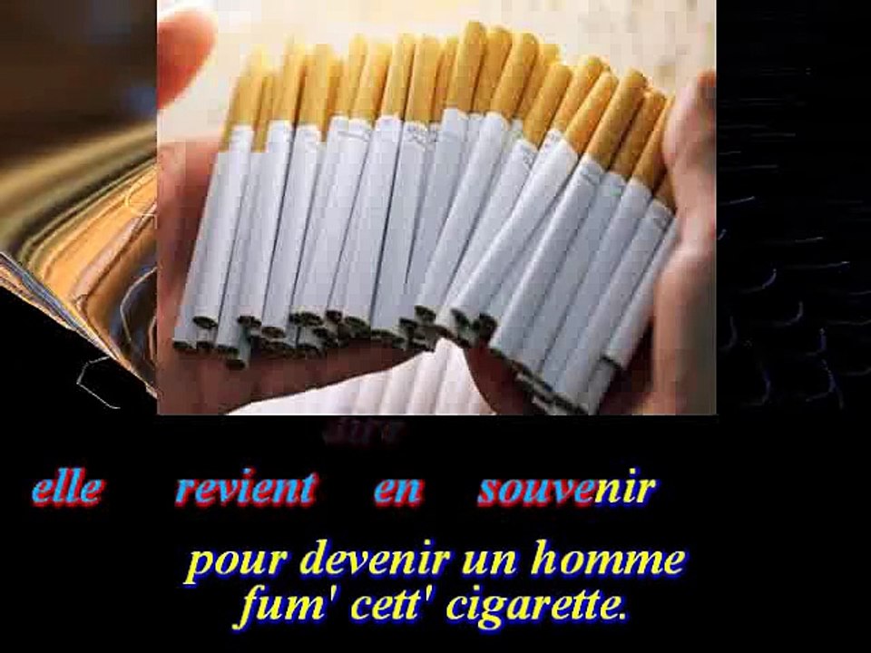 KARAOKE EDDY MITCHELL et MORT SHUMAN - Fume cette cigarette