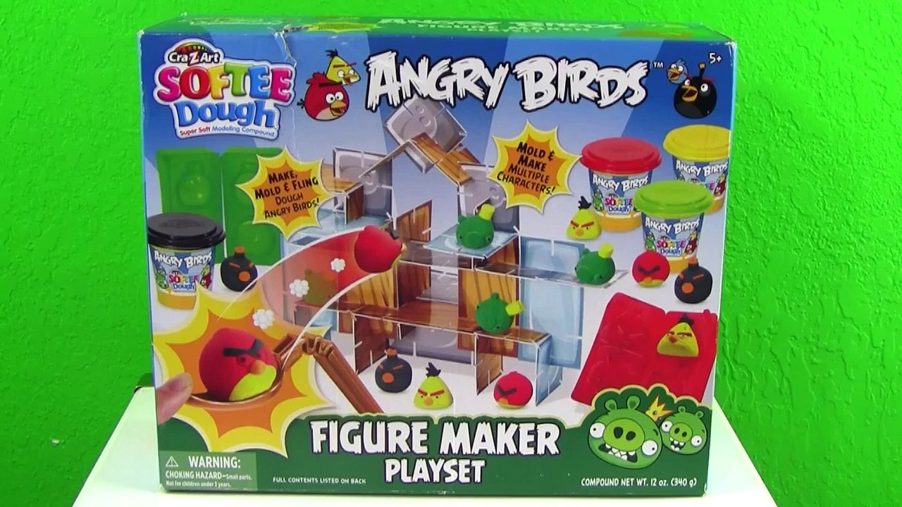 Angry Birds Softee Dough!!