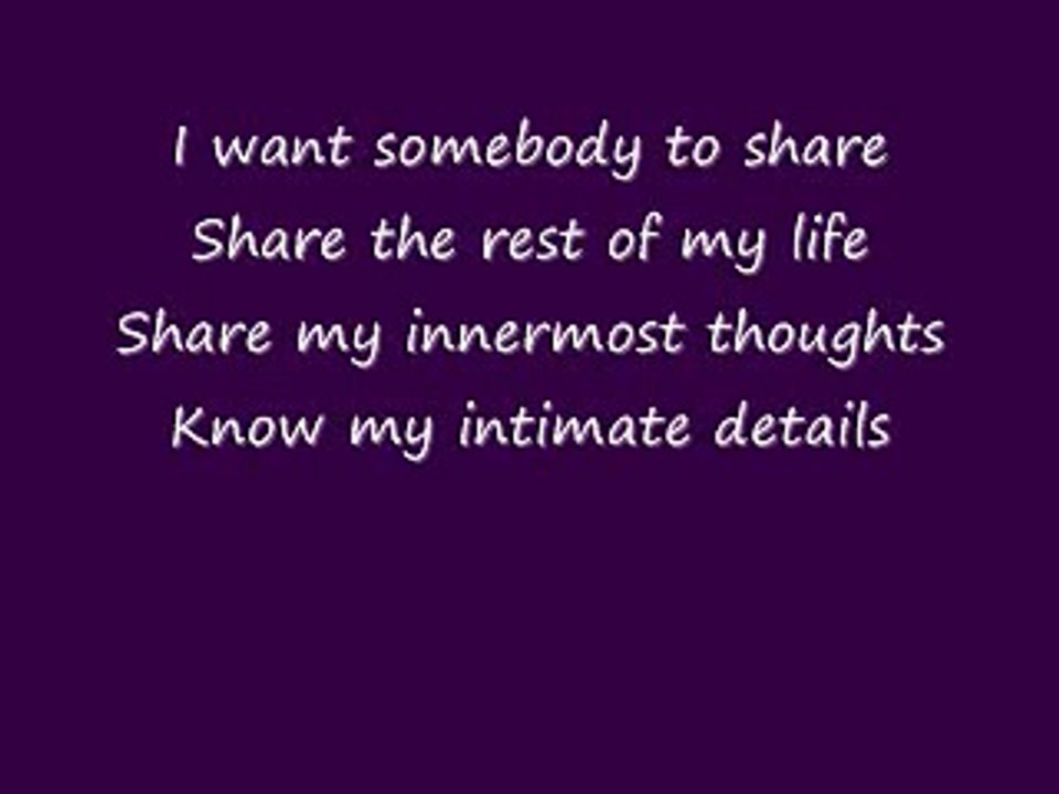 Depeche Mode - Somebody with lyrics