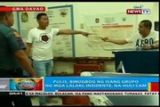 Pulis, binugbog ng isang grupo ng mga lalaki sa Davao City; insidente, na-huli cam