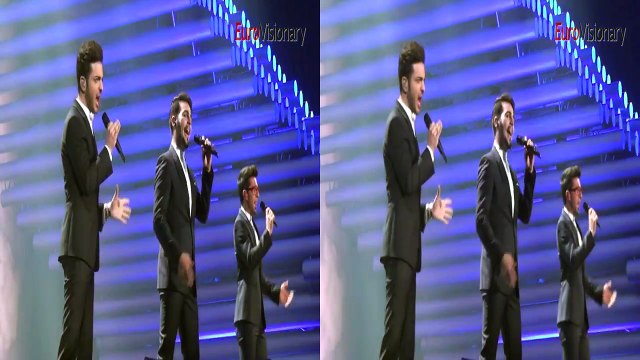 3D Il Volo - Grande Amore - Italy - Final Dress Rehearsal Eurovision 2015.