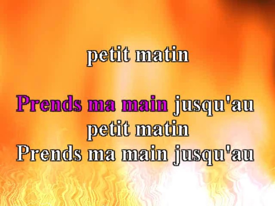 KARAOKE EDDY MITCHELL et LES CHAUSSETTES NOIRES - Le twist