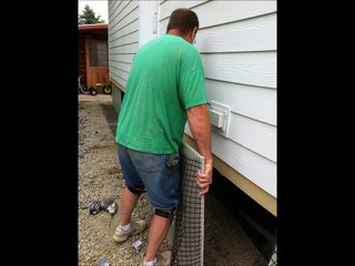 Duraskirt Panel Installation | Mobile Home Skirting 360-419-9909