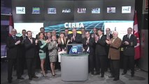 Canada Eurasia Russia Business Association (CERBA) opens Toronto Stock Exchange, March 8, 2013.