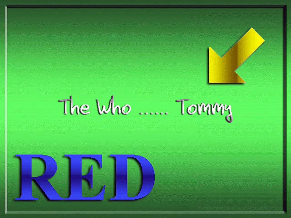 THE WHO ......... Sally Simpson