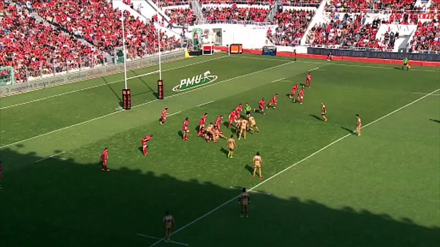 TOP14 - Toulon - Oyonnax: Essai Jean Francois Coux (OYO) - J26 - Saison 2014/2015