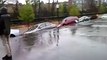 Horrible Incident - Earth Swallowing Cars On Roads