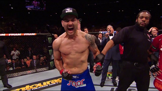 UFC 187: Chris Weidman and Vitor Belfort Octagon Interviews