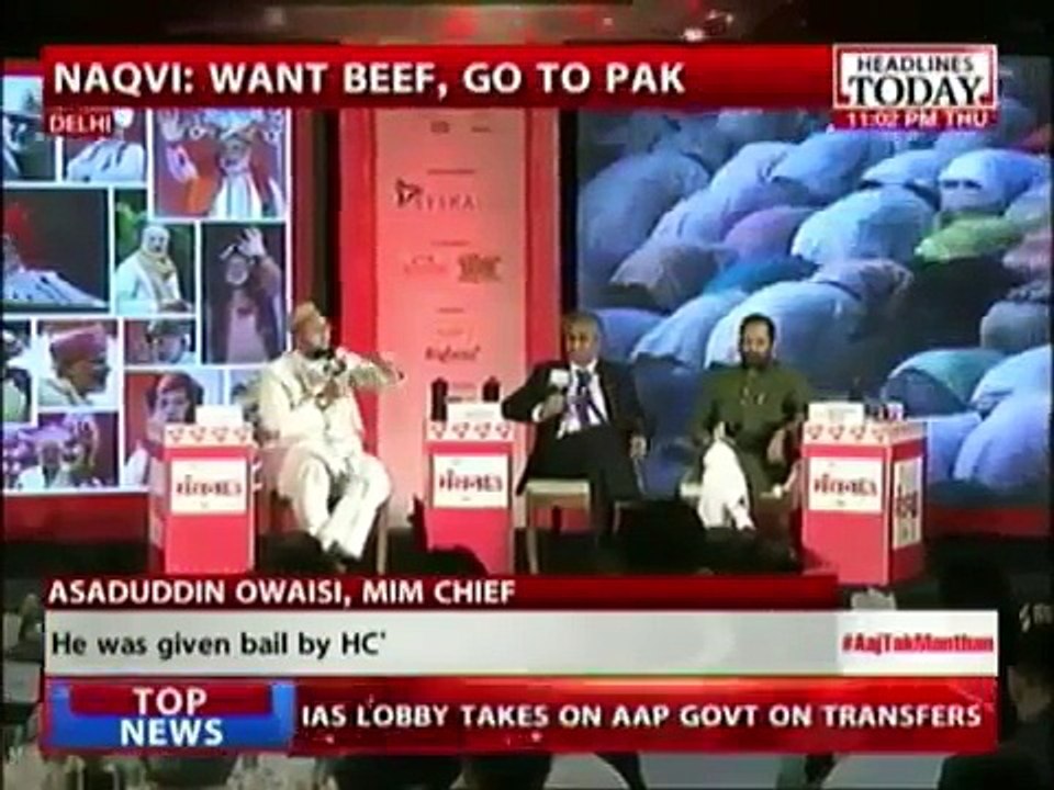 Go to Pakistan if You Want to Eat Beef - Indian Minister Mukhtar Hussain Naqvi