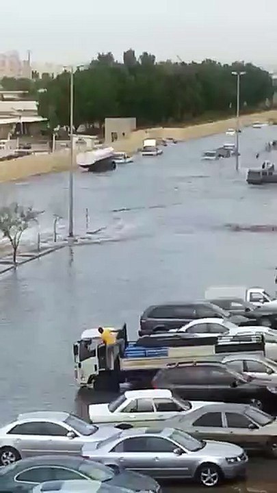 after rain in saudi araibia