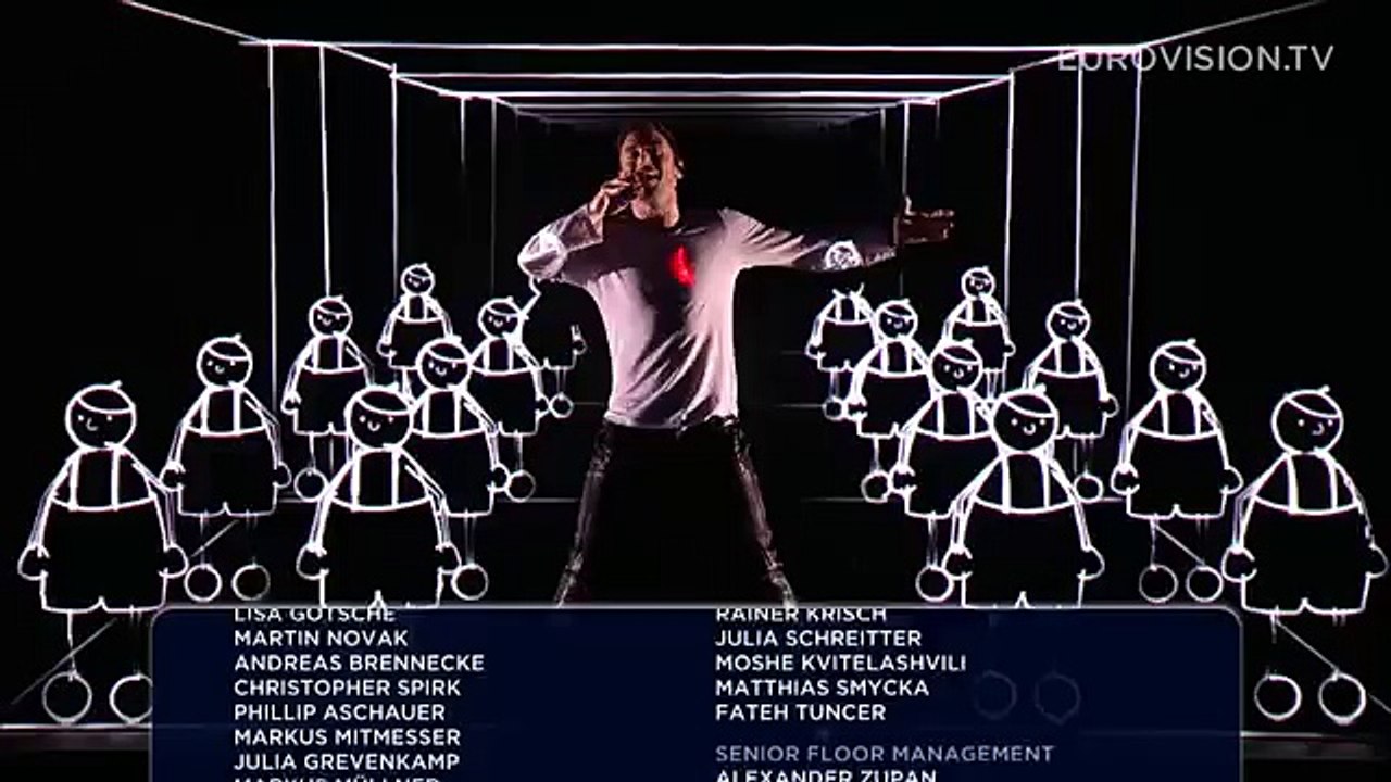 Måns Zelmerlöw - Heroes (İsviçre)  Eurovision 2015 performansı