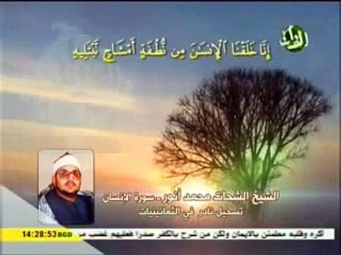 Sheikh Shahat Muhammad Anwar Surah Surah insan meshur 1988(Moqam_ byat)
