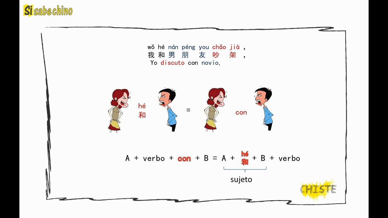 Aprender chino con chiste - He vuelto abuela