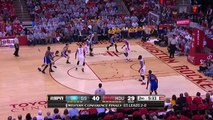 Stephen Curry Boxes Out Dwight Howard _ Warriors vs Rockets _ Game 3 _ May 23, 2015 _ NBA