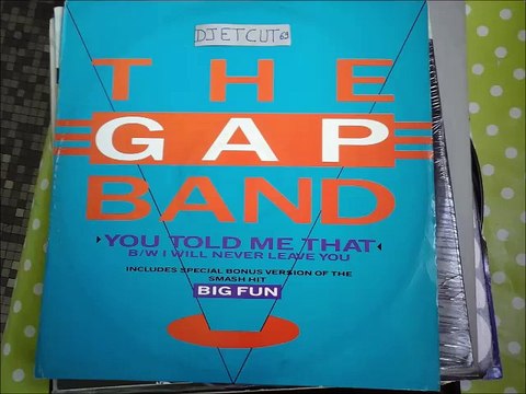 THE GAP BAND -BIG FUN(RIP ETCUT)TOTAL EXPERIENCE REC 86