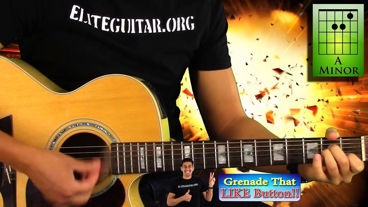 Grenade |  Guitar Cover + Lesson | Bruno Mars