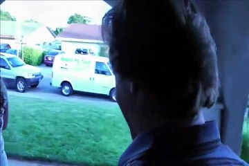 My dad's birthday scavenger hunt and reaction to his gift