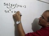Solución de una ecuación cuadrática por Fórmula General