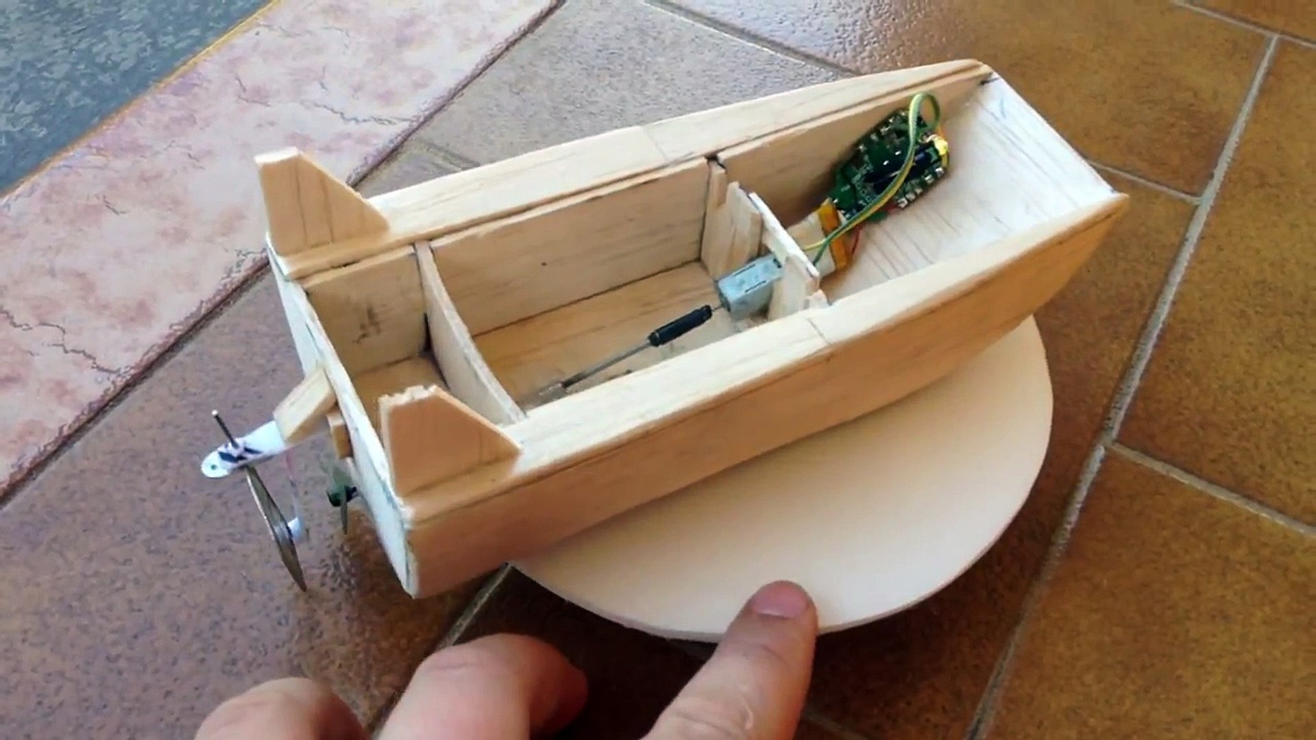 rc boat homemade