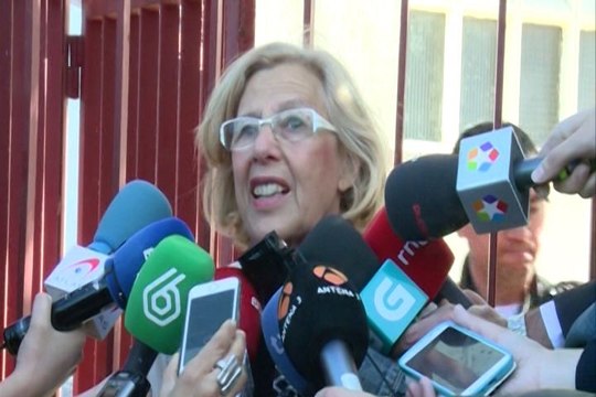 Carmena pide a Madrid apostar por la regeneración