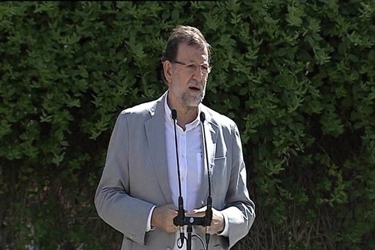 Rajoy recuerda a los españoles que hay que votar