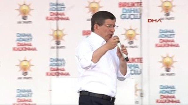Manisa - Başbakan Davutoğlu AK Parti Manisa Mitinginde Konuştu 4