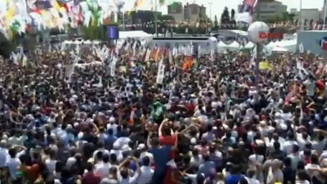 HDP Eş Başkanı Selahattin Demirtaş İstanbul (24.05.2015) Mitingi Konuşması