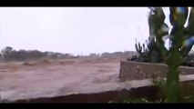 Innondation Oued Oum Laacha Guelmim     فيضانات المغرب   فيضانات واد أم لعشار كلميم