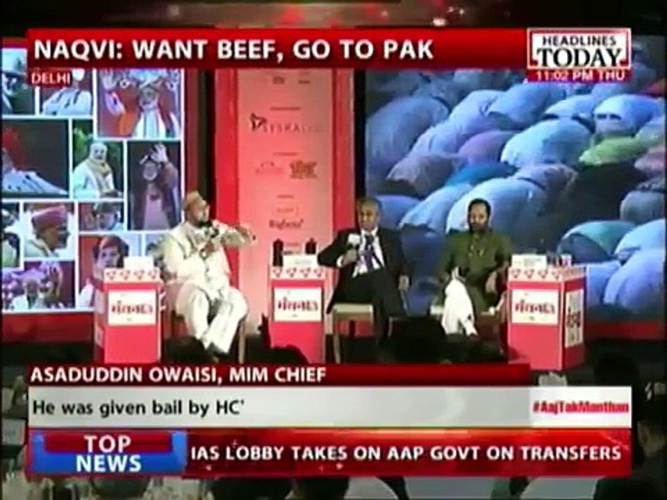 Go to Pakistan if You Want to Eat Beef - Indian Minister Mukhtar Hussain Naqvi