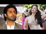 Abhishek's 'Eyes Wide Open' On Aishwarya's Cannes Look - BT