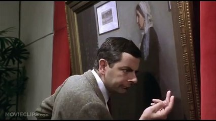 Who destroy the things that Mr. Bean