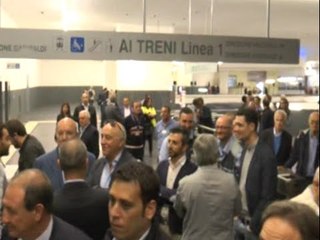 Download Video: Napoli - Inaugurata stazione metropolitana di Piazza Municipio 1 (23.05.15)