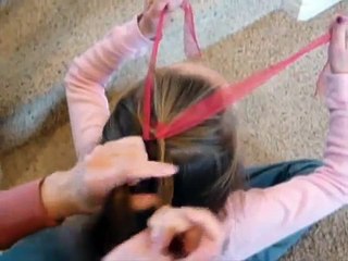 Ribbon French Braid - Easy 2-Strand