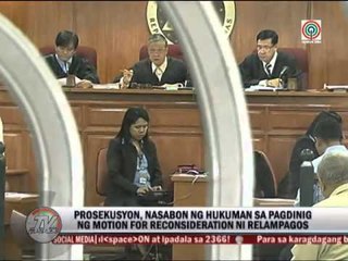 Download Video: Sandiganbayan scolds PDAF scam prosecutors