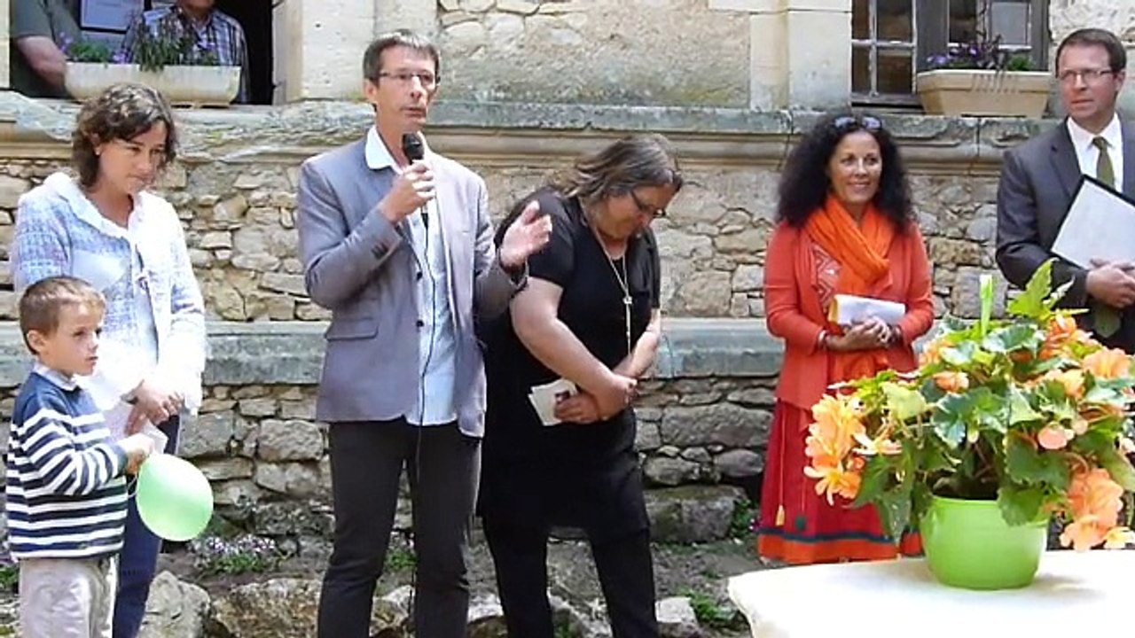 2015 05 24 Marché des tisserands à Varaignes , les discours