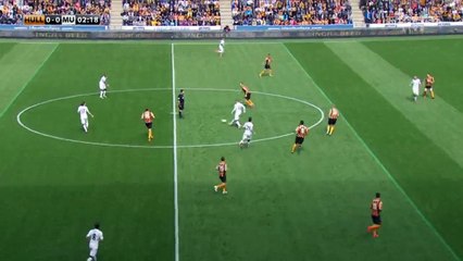 Rooney hits the crossbar | Hull City vs Manchestwer United 24.05.2015