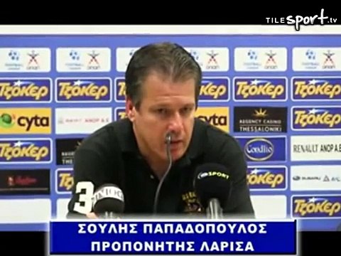 Ηρακλής-ΑΕΛ 1-0 2014-15 Tilesport tv 5η αγ. Πλέιοφ