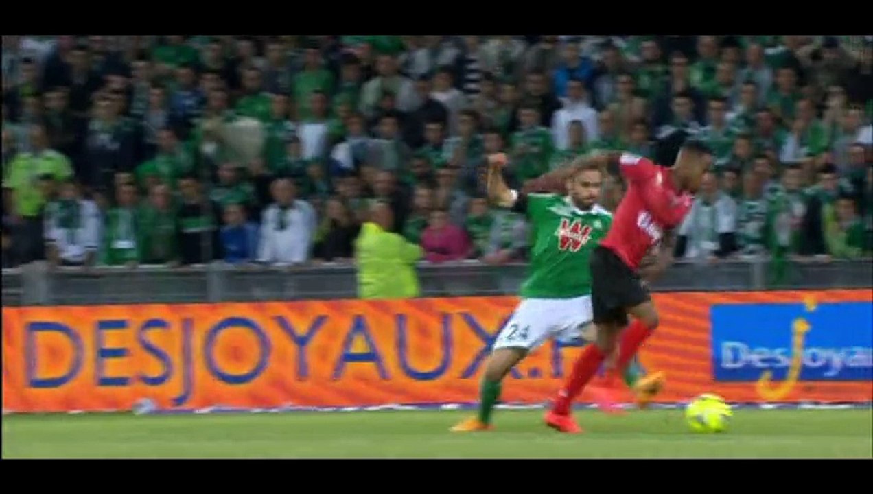 Goal Beauvue - St Etienne 2-1 Guingamp - 23-05-2015