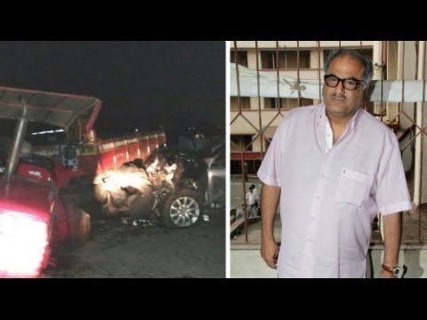 Boney Kapoor Suffers Minor Injury In Car Accident - BT