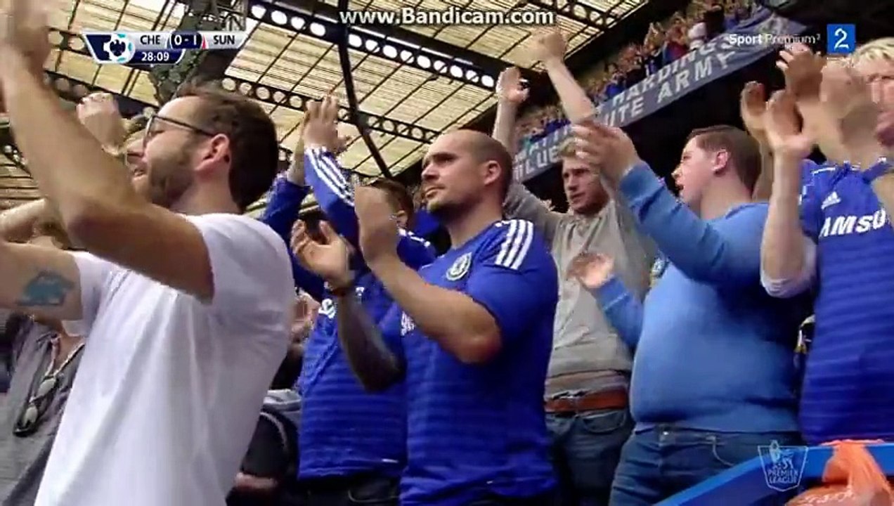 Chelsea players carry Didier Drogba off in his final appearance for the club