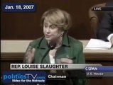 REP. SLAUGHTER (D-NY) TO HOUSE GOP: Stop whining!